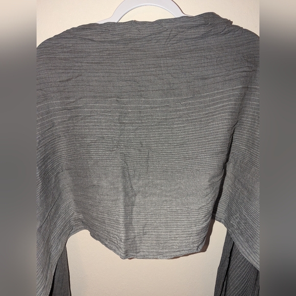 John Varvatos Collection Scarf Gray Ombre NWT - Picture 2 of 9